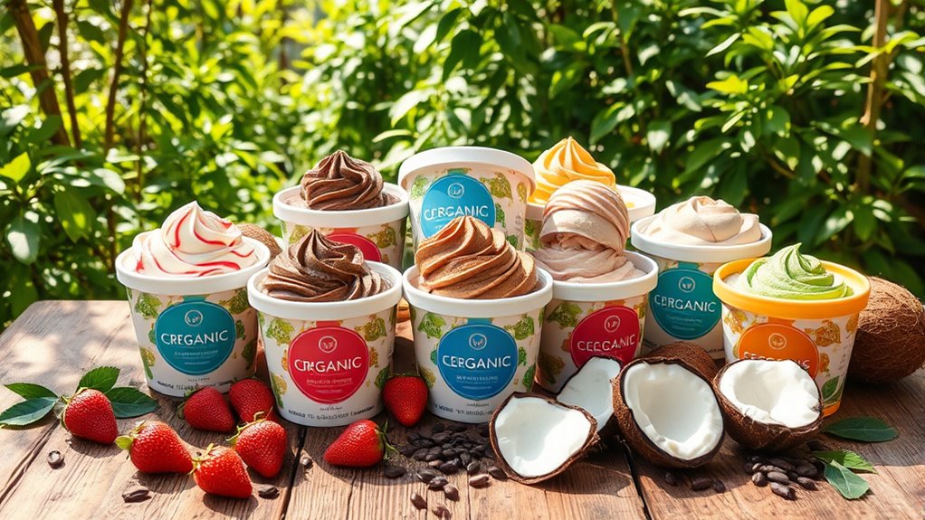 sustainable and delicious ice cream