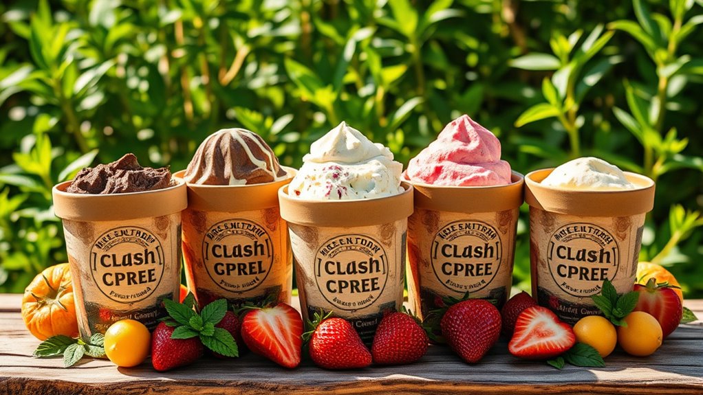 sustainable and delicious ice creams