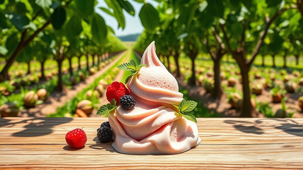 sustainable dairy free dessert option
