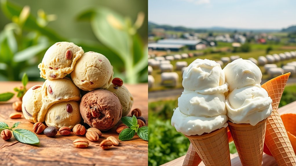 sustainable ice cream production