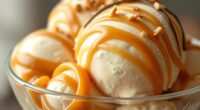 top caramel swirl ice creams