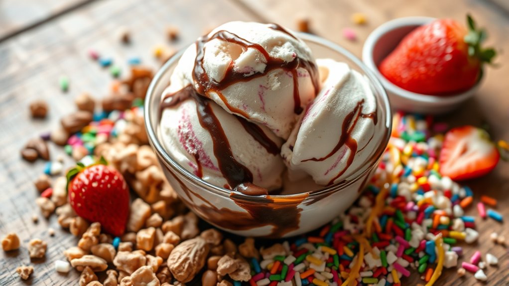 toppings and variations options
