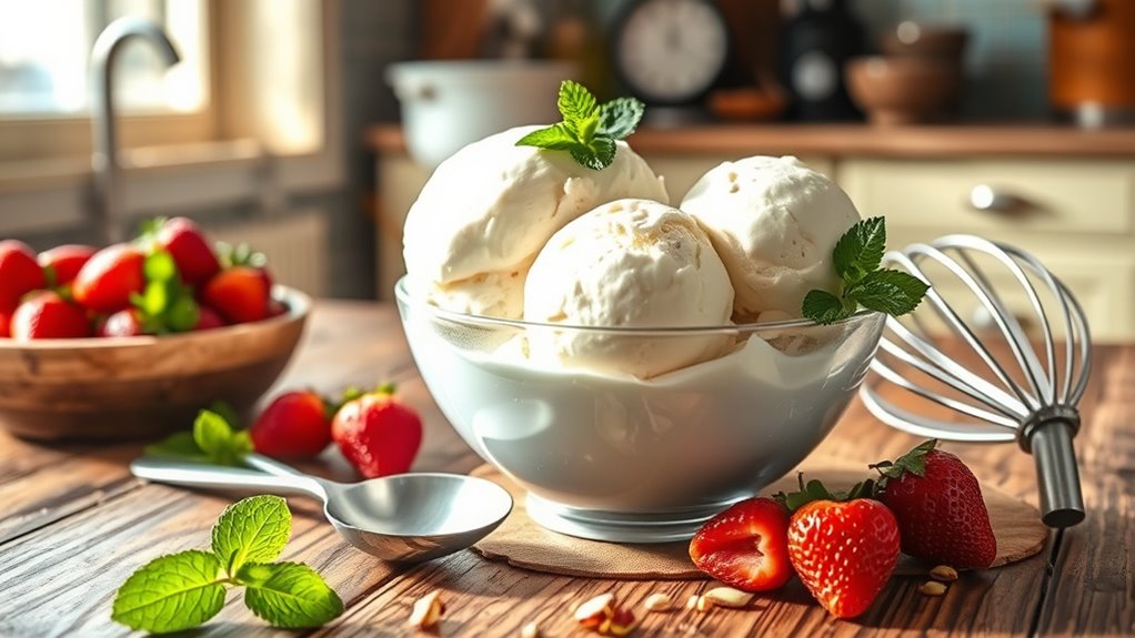 vanilla ice cream ideas
