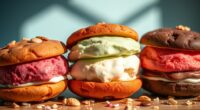 variety of cookie sandwiches