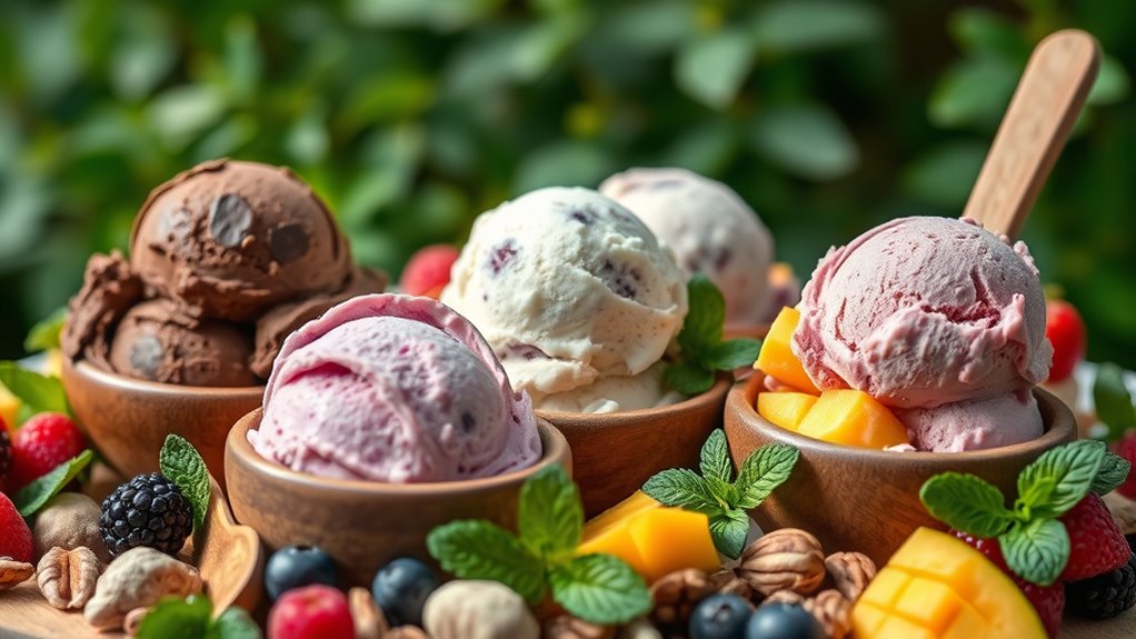vegan ice cream options