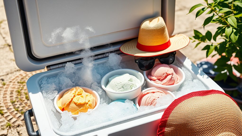 ventilate during dry ice transport