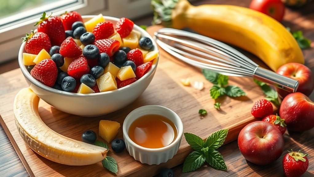 wash the fruit thoroughly
