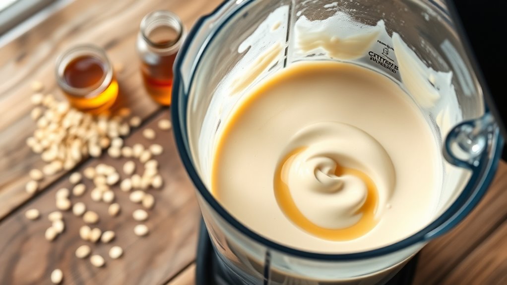 whip ingredients until creamy