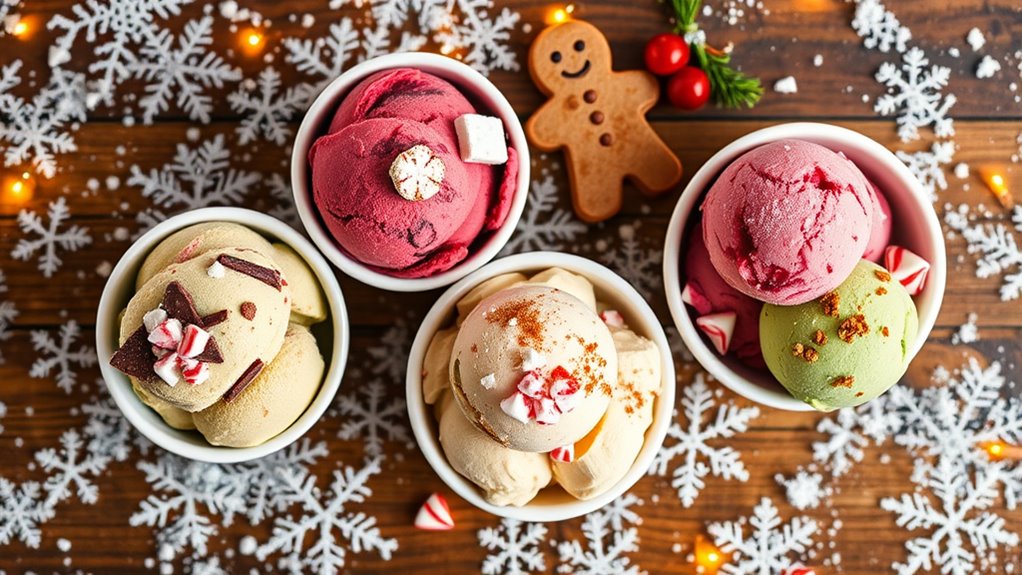 winter ice cream flavors