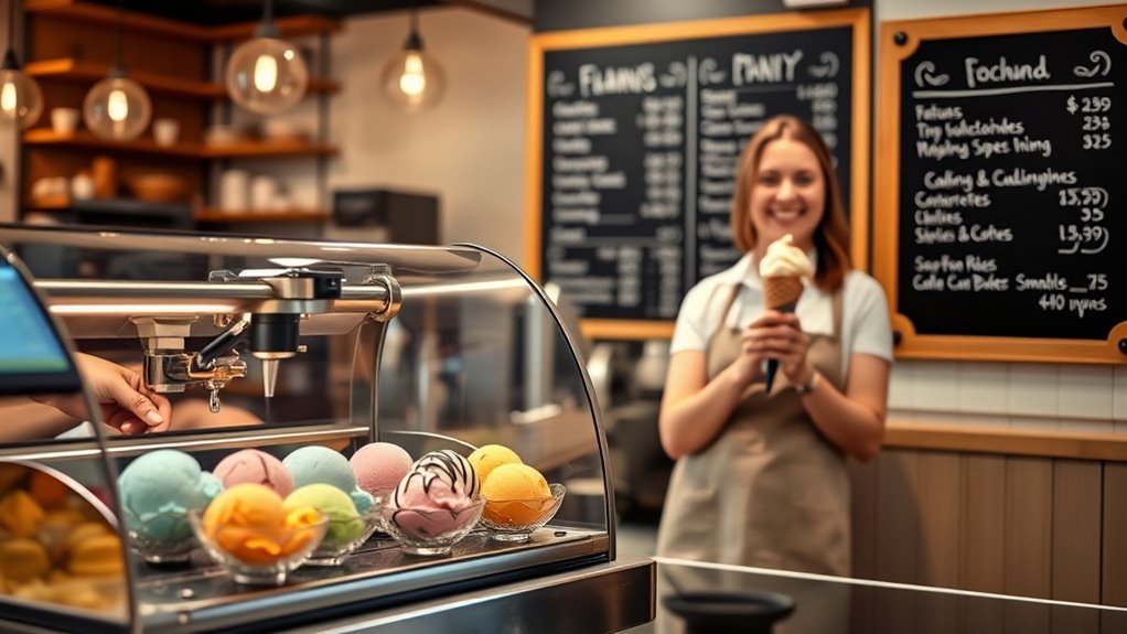 assessing ice cream business profitability