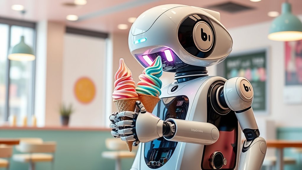 automated customizable ice cream
