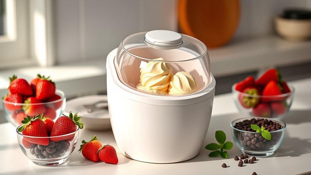 beginner friendly ice cream machines