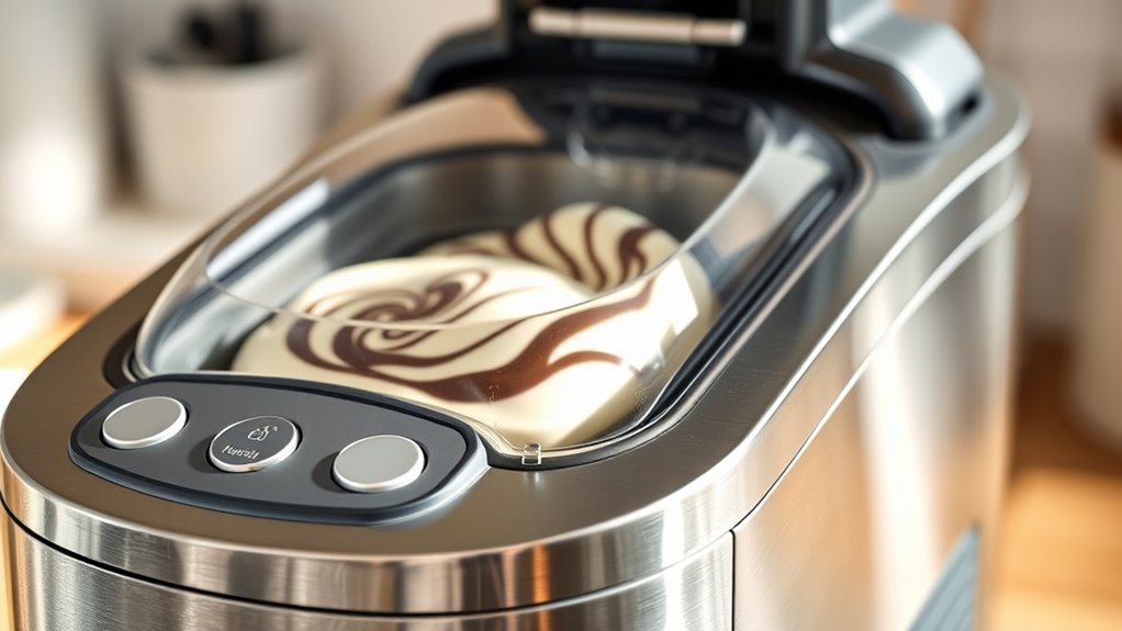 check ice cream maker safety
