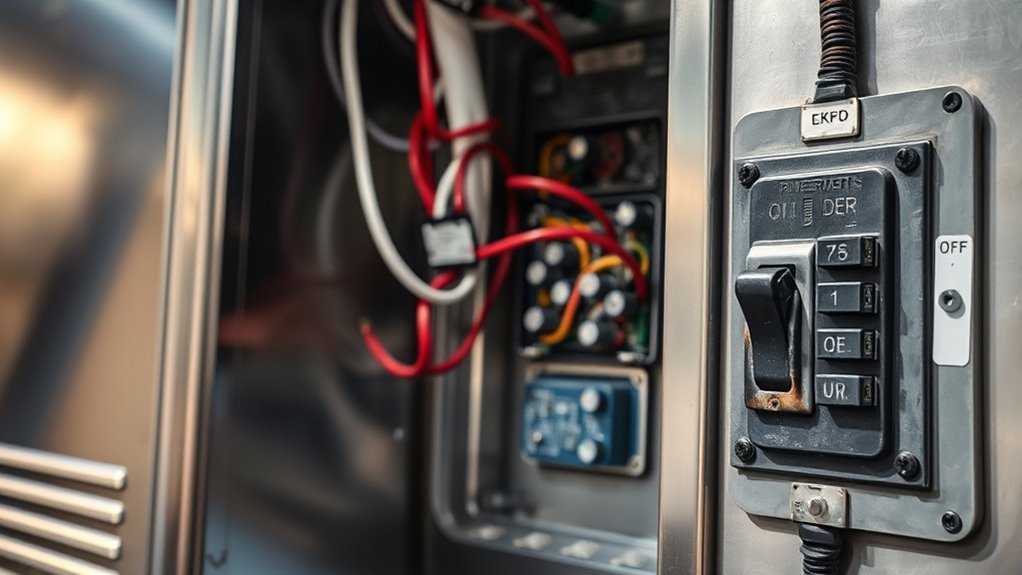 check power and circuit breaker