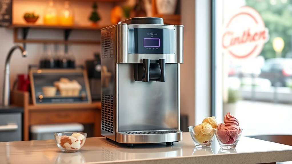 choosing efficient ice cream machines