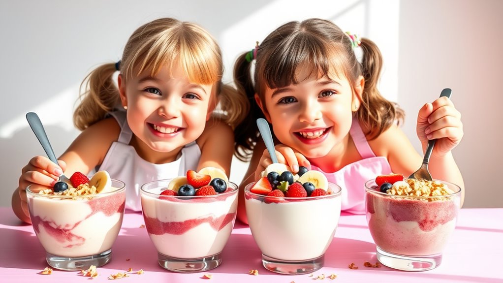 colorful nutritious smoothie bowls