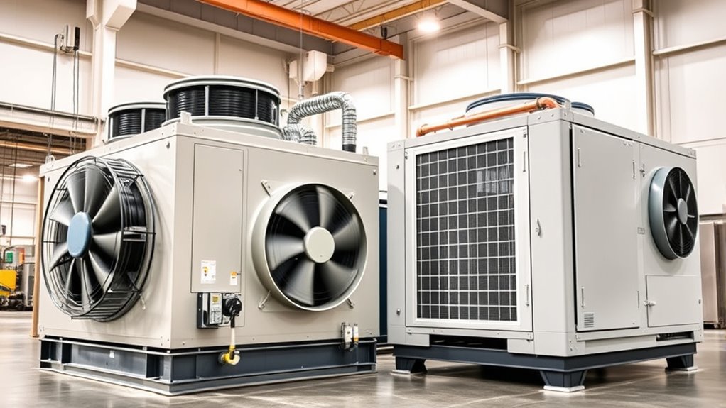 cooling system space requirements