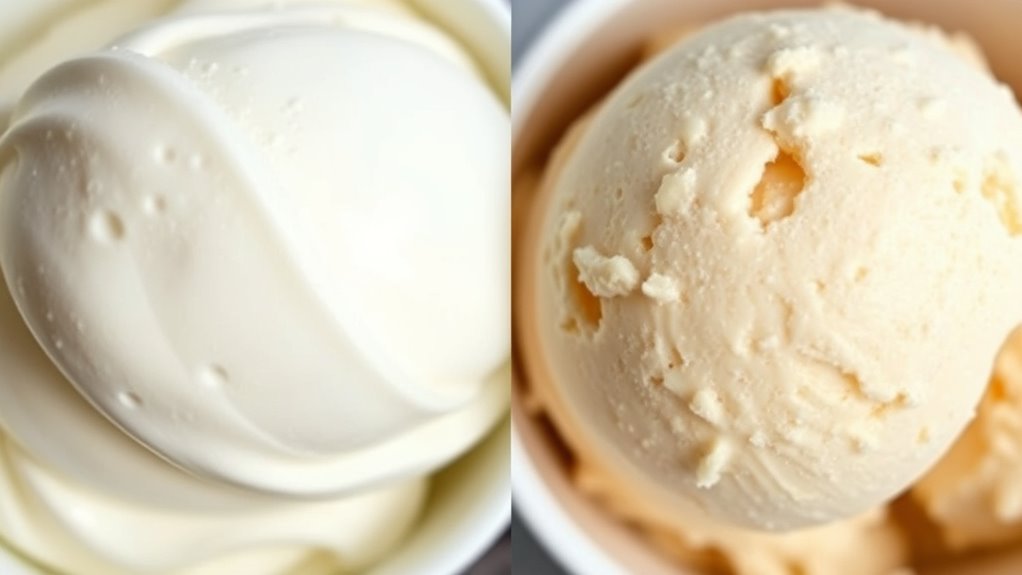 creamy consistent dessert texture