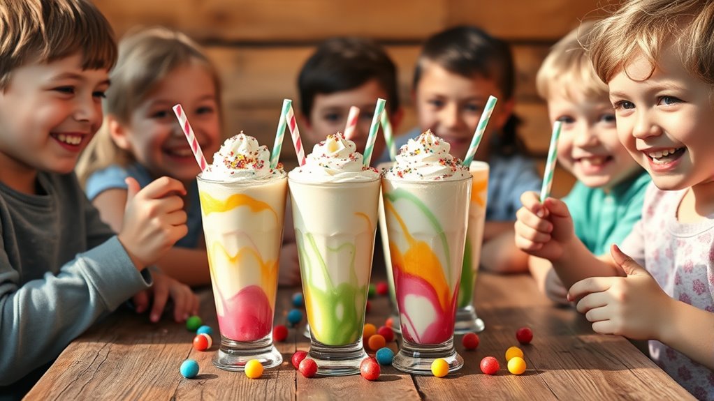 customizable dairy free milkshake variations