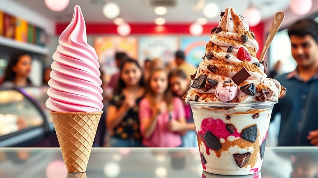 demographics influence ice cream preferences