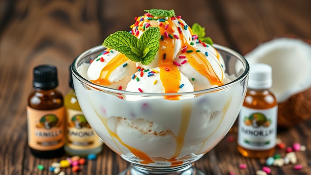 enhance ice cream flavor