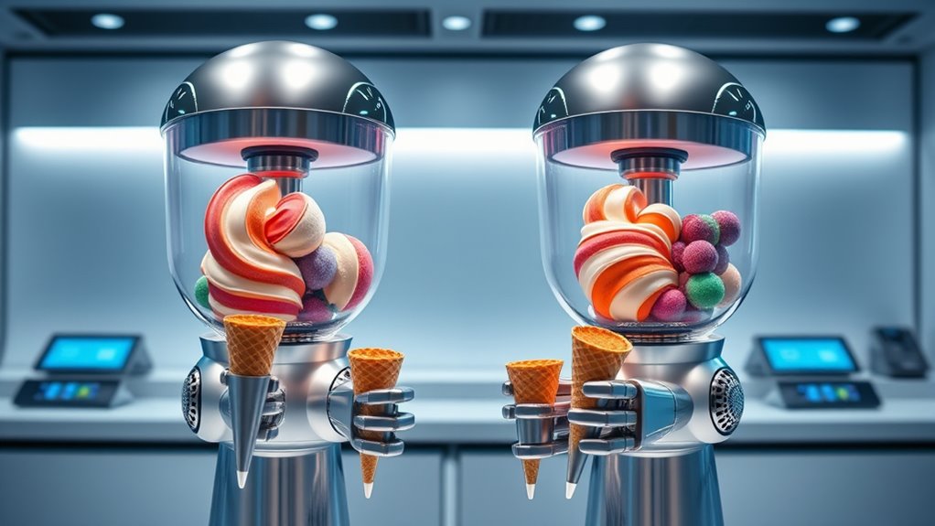 enhanced personalized ice cream service