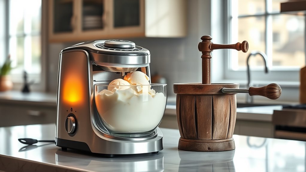 fast easy ice cream making