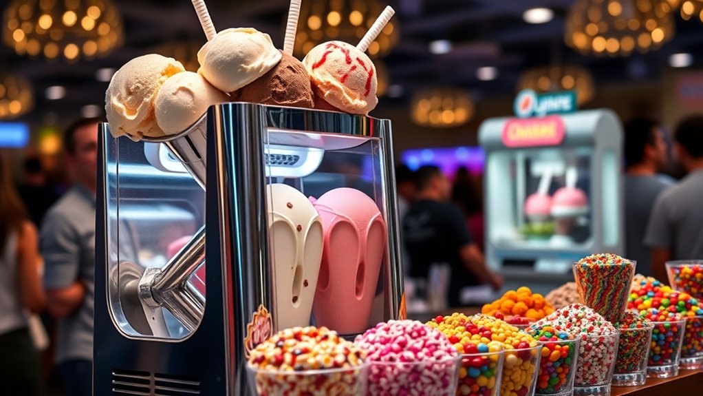 flavor variety and toppings