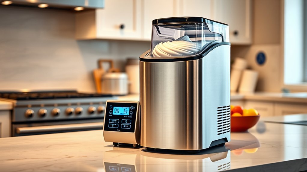 freezing churning customizing efficiency