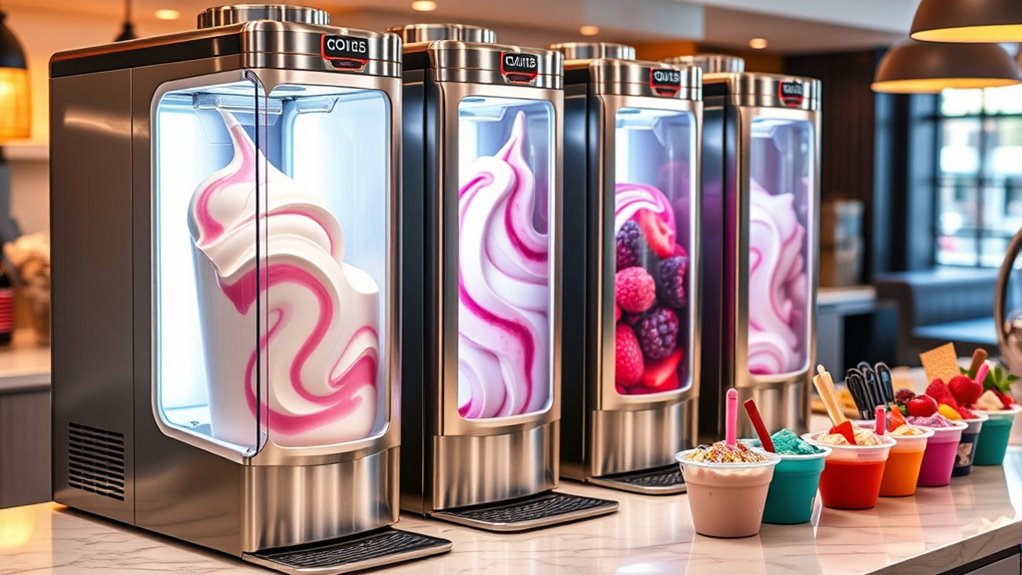 frozen yogurt machine resurgence