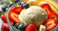 healthy homemade ice cream