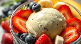 healthy homemade ice cream