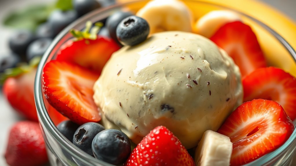 healthy homemade ice cream