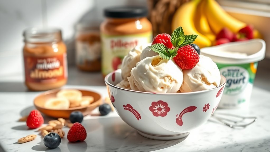 healthy ice cream base
