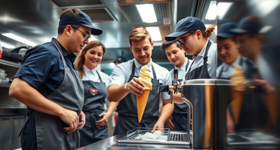 ice cream machine training