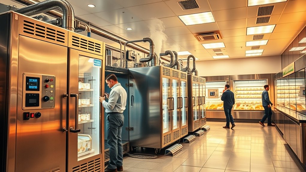 ice cream machines energy consumption