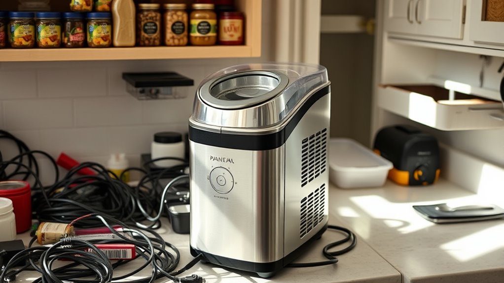 ice cream maker space requirements