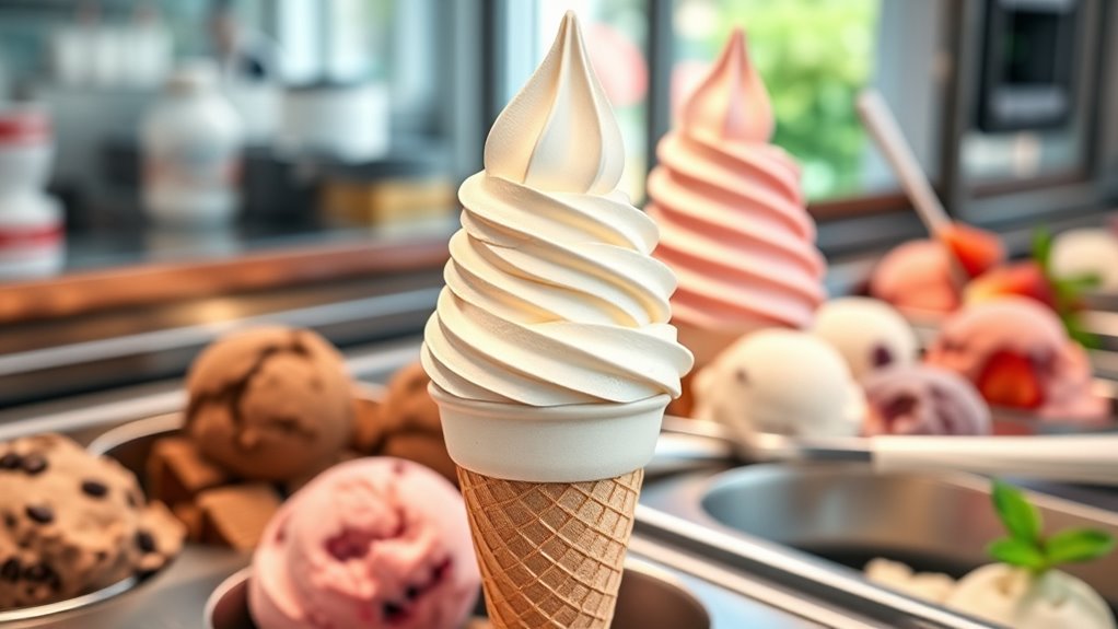 ice cream nutritional differences