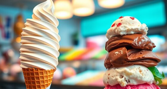 ice cream sales comparison