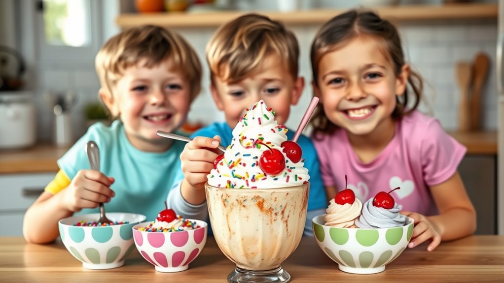 kid friendly ice cream recipes