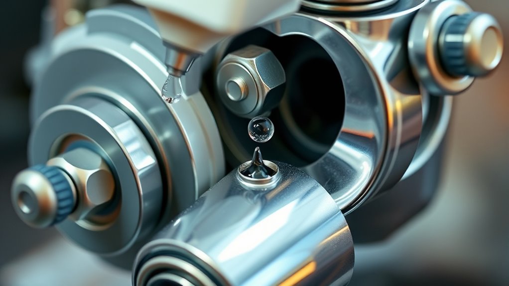 lubricate parts regularly