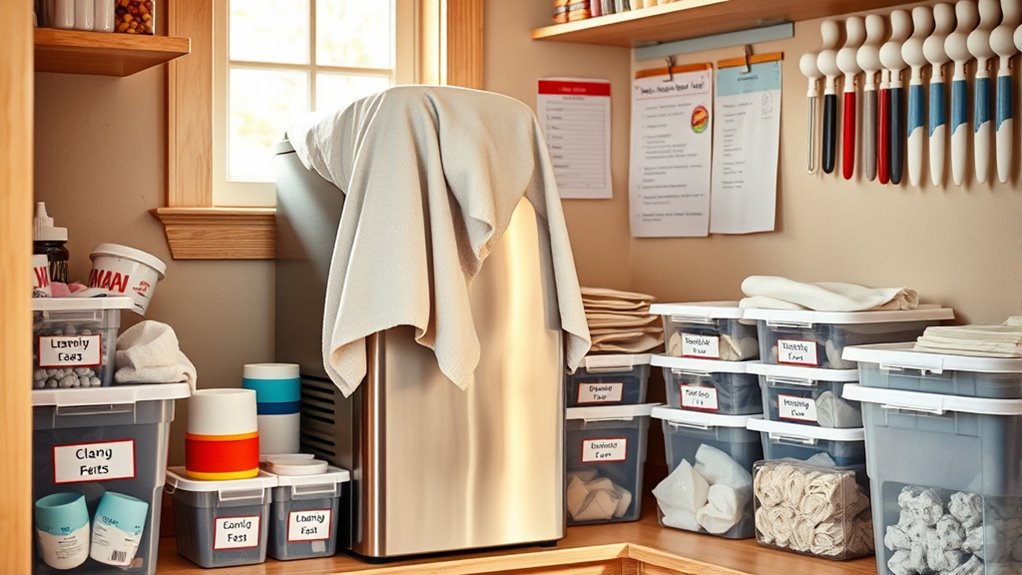 machine maintenance before storage