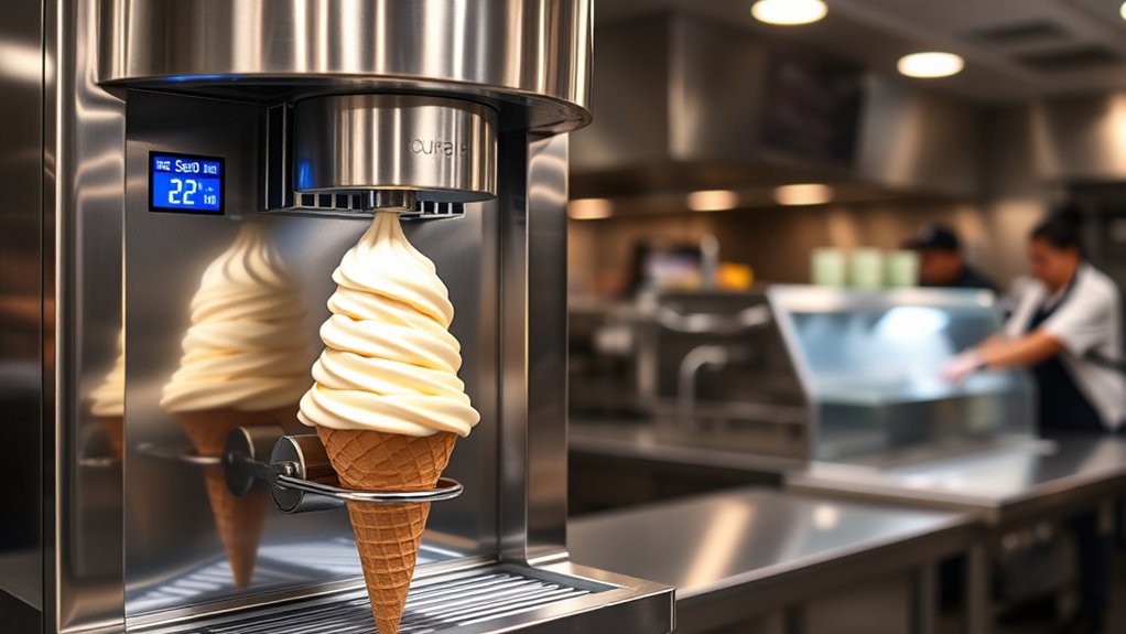 optimize ice cream machine performance