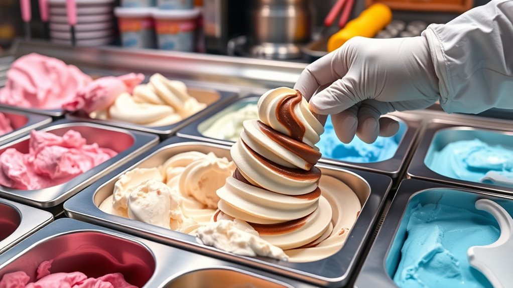optimize ice cream mix selection