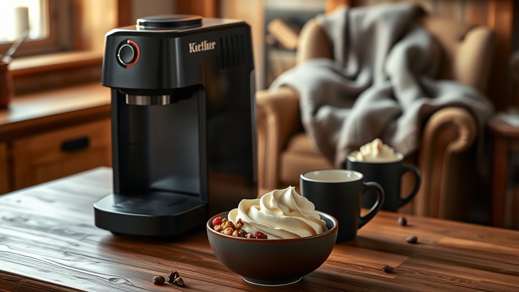 perfectly stored cozy frozen desserts