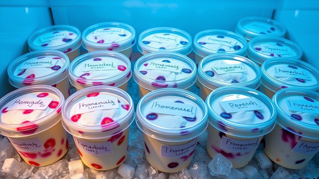 proper ice cream storage tips