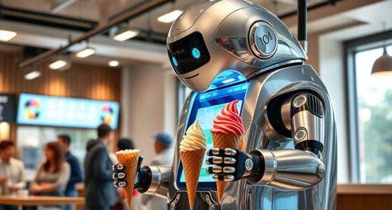 robotic ice cream dispensers
