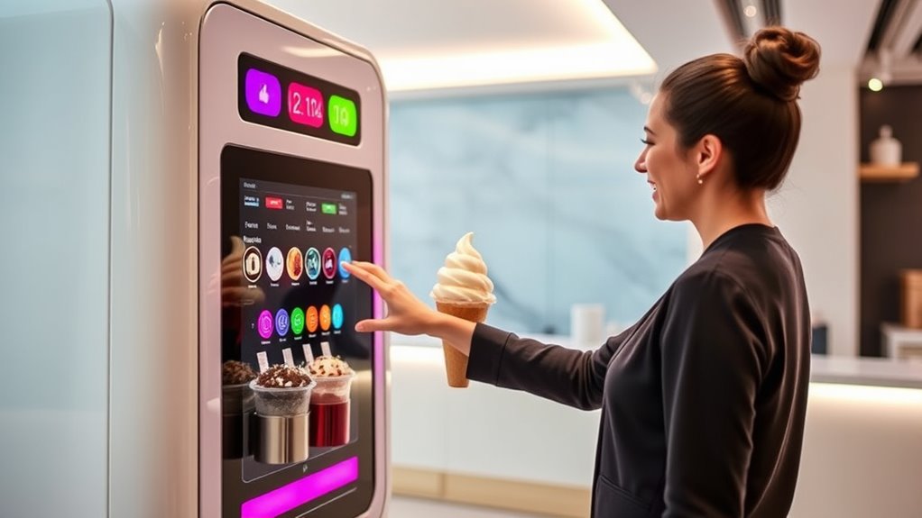 smart ice cream machines