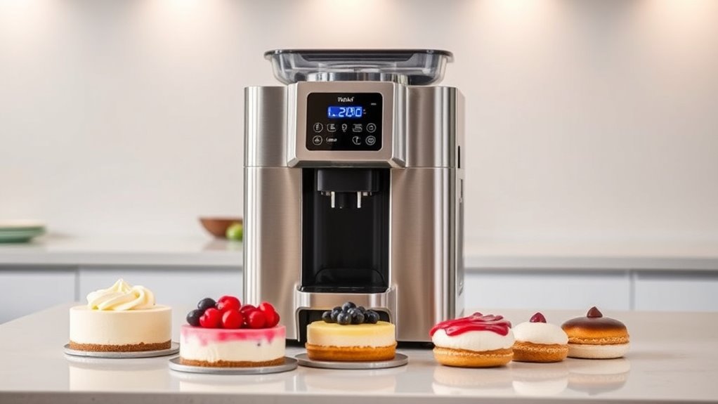streamlined dessert appliance setup