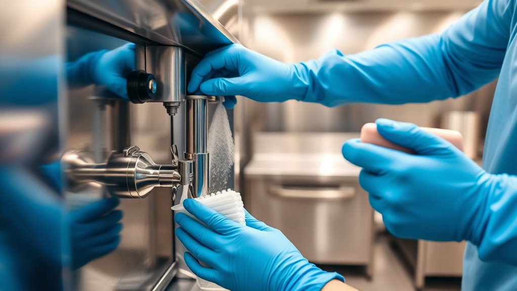 thorough equipment sanitization protocol
